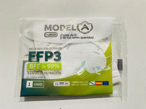 Mascarillas FFP3 homologadas de Adulto (1 Unidad) - Fabricadas en Galicia, España